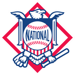 National League – NL (baseball) logo vector