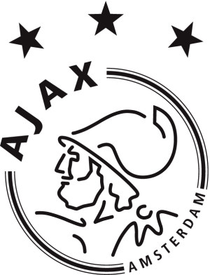 AFC Ajax (black and white) logo vector