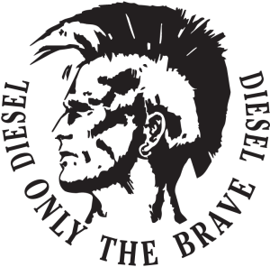 Only The Brave Diesel Logo in Vector