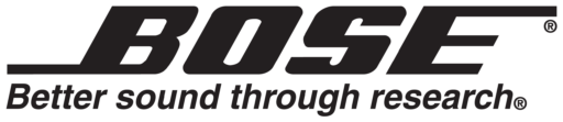 Bose (logo with slogan) in PNG + Vector