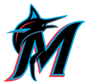 Miami Marlins cap vector