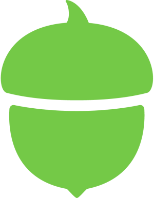 Acorns icon Vector Free