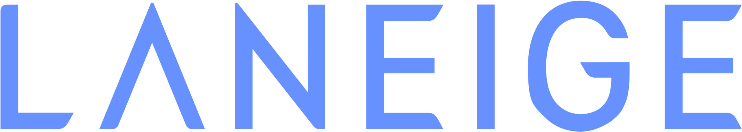 Laneige vector logo in (pdf, svg) for free - Brandlogos.net, image size:2560x456