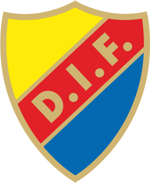 Djurgårdens IF Fotboll Logo in Vector