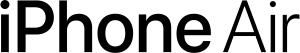iPhone Air Logo in Vector