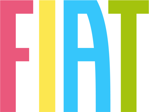 Fiat logo (colored) Vector Files SVG, AI