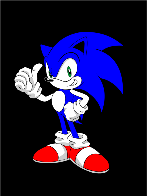 Download Sonic Vector PNG & Editable Files