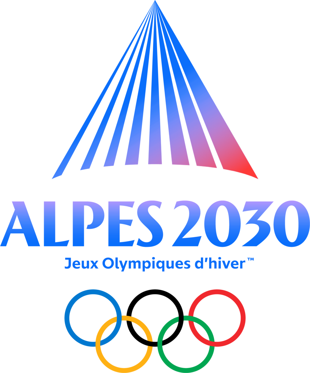 2030 Winter Olympics logo PNG 2030 Winter Olympics (Alpes 2030) logo