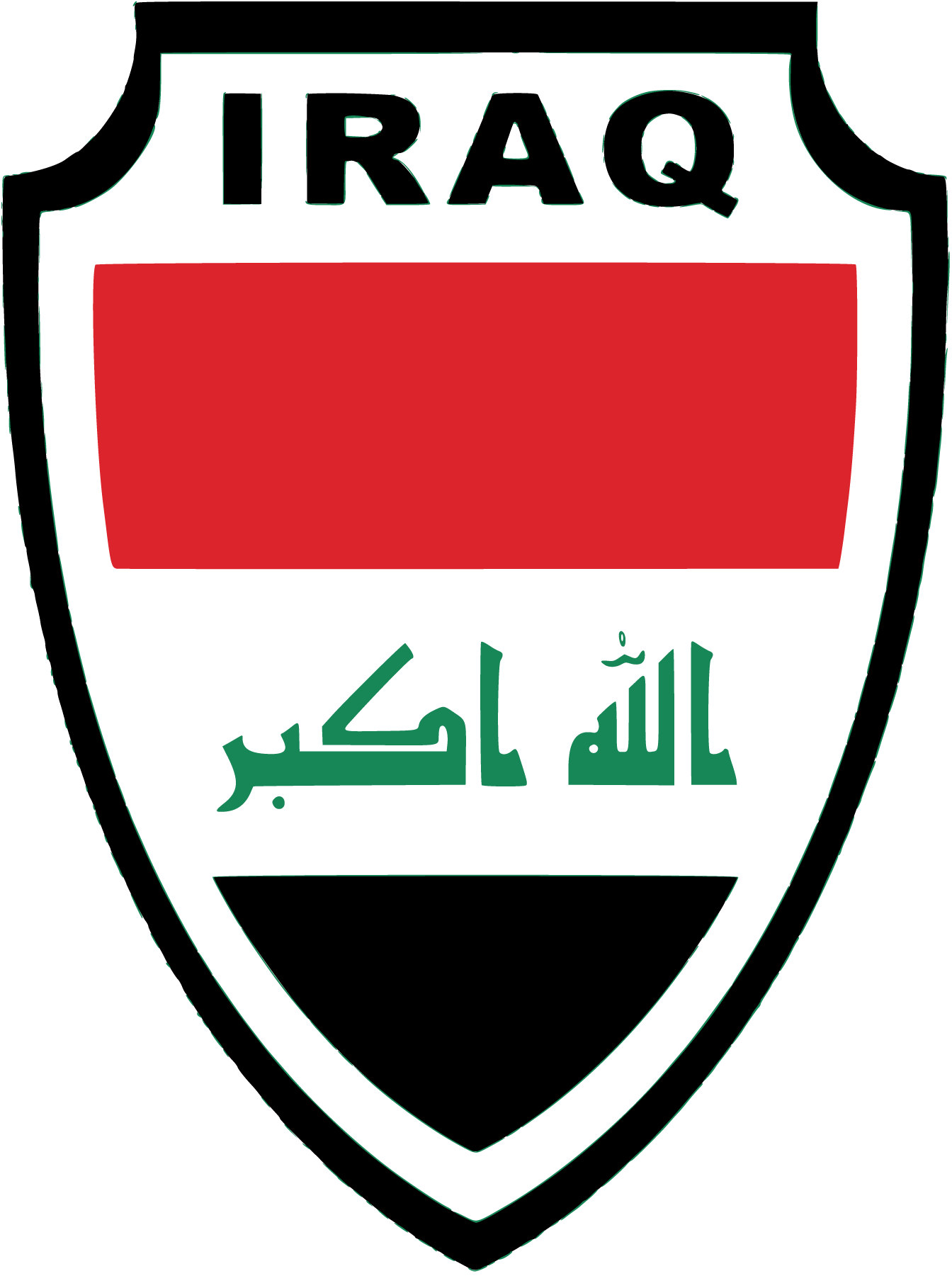 Iraq national football team Logo PNG Transparent & Vector (EPS, SVG)