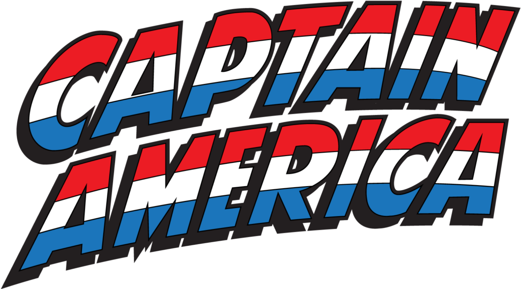 Captain America (text) logo PNG Captain America Logo (text) in PNG