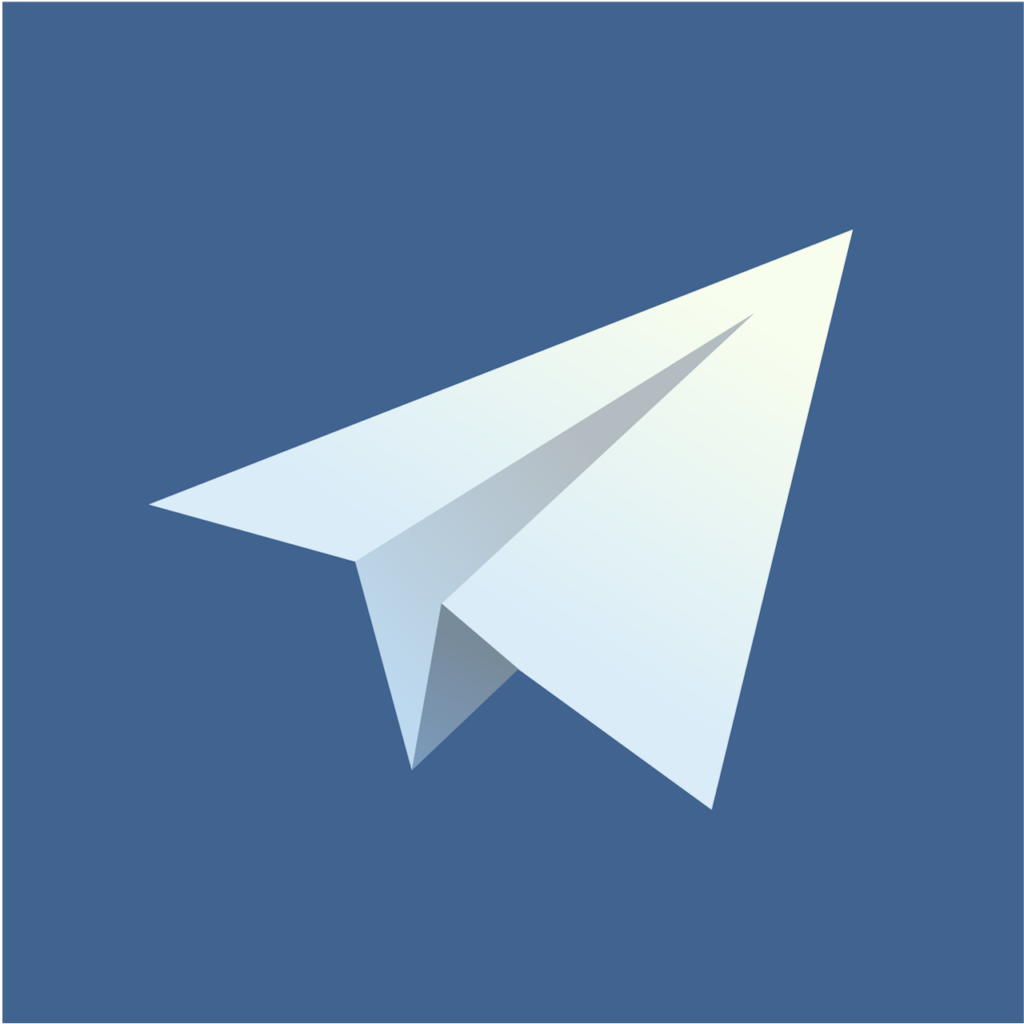 Telegram (2013-2014) logo PNG Telegram logo used from 2013 to 2014