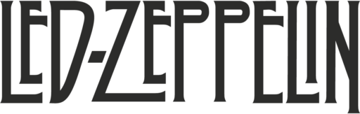 Led Zeppelin Logo (wordmark) in PNG Transparent & Vector