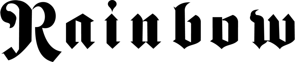 Rainbow (rock band) logo PNG Rainbow (rock band) Logo