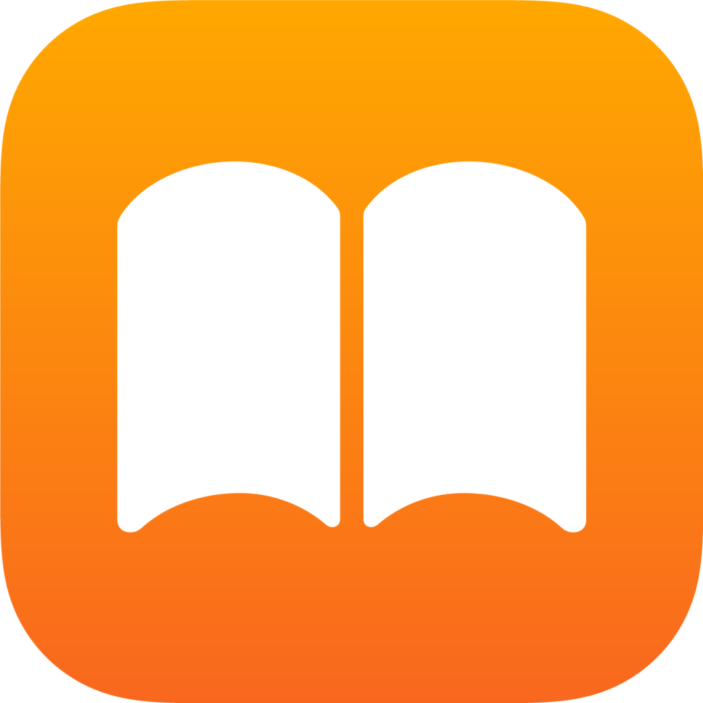 Apple Books logo PNG Apple Books Logo