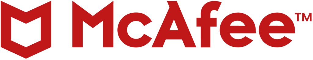 McAfee (2016-2026) logo PNG McAfee logo used from 2016 to 2026